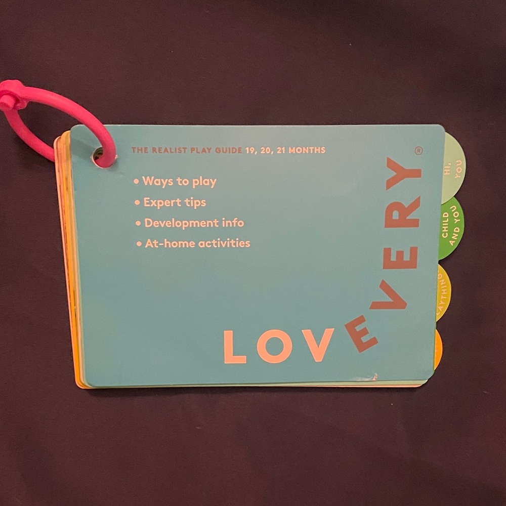 🧩 *add-on The Realist play guide from Lovevery